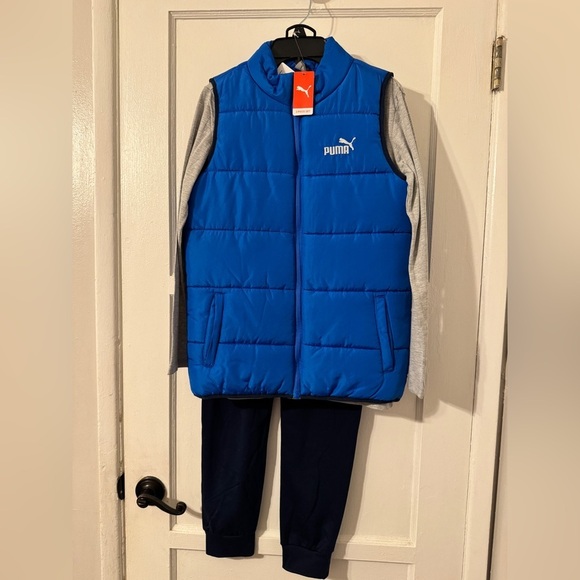 PUMA Youth 3 piece track set Sz Large retail $80 - Picture 4 of 9